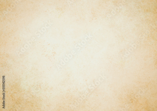 Cuadros en Lienzo Old brown paper parchment background with distressed vintage stains and ink spat