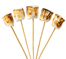 Toasted Marshmallows On Skewers
