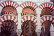 Le arcate in stile moresco Mezuita a Cordoba, Spagna