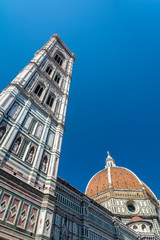 Wall Mural - The Cathedral of Santa Maria del Fiore and the duomo