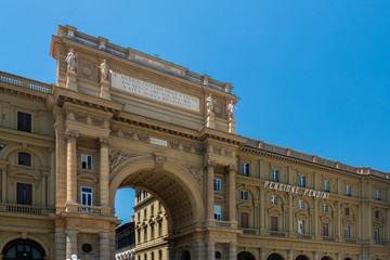 Sticker - Republic square in Florence