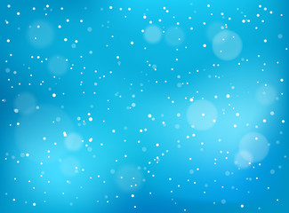 Aufkleber - Winter snowfall vector background