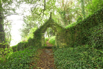 Wall Mural - CHURCH GARDEN