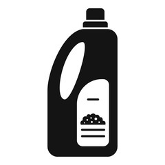 Sticker - Soil bottle fertilizer icon. Simple illustration of soil bottle fertilizer vector icon for web design isolated on white background