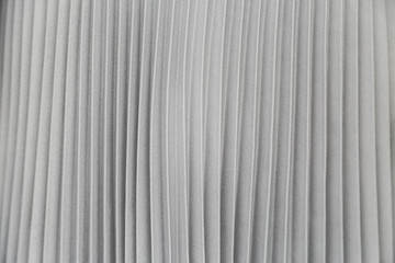 closeup of pleated fabric clothes