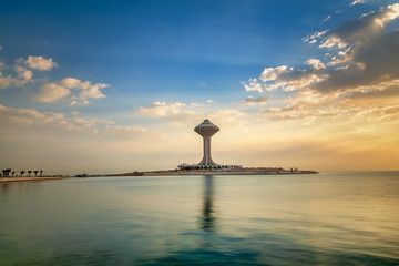 Morning view in Alkhobar Corniche area Saudi Arabia. City : Khobar, Country : Saudi Arabia