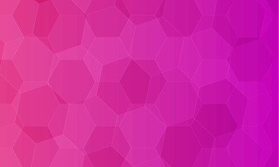Wall Mural - vector illustration of soft colored abstract background hexagonal background