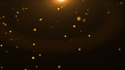 Wall Mural - effect decoration with ray sparkles .star burst with sparkles. gold glitter,