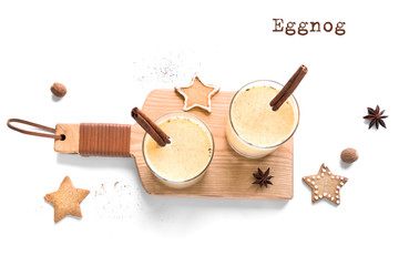 Wall Mural - Eggnog for Christmas