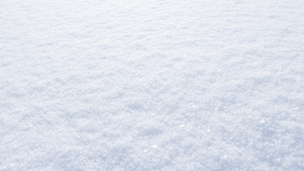 Winter snow background. The texture of fresh, clean, sparkling, freshly fallen snow