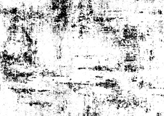 Aufkleber - Scratched Grunge Urban Background Texture Vector. Dust Overlay Distress Grainy Grungy Effect. Distressed Backdrop Vector Illustration. Isolated Black on White Background. EPS 10.