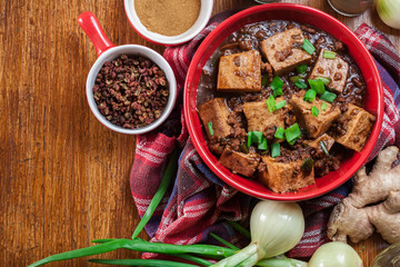 Poster - Mapo Tofu - sichuan spicy dish