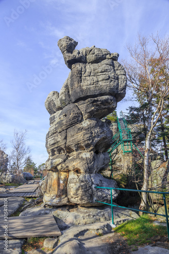 Dekoracja na wymiar  rock-formations-at-szczeliniec-wielki-in-the-table-mountains-national-park-lower-silesia