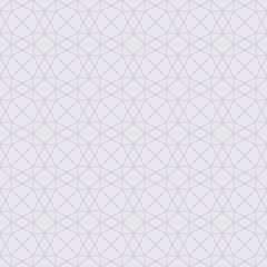 Wall Mural - Seamless arabic line pattern background