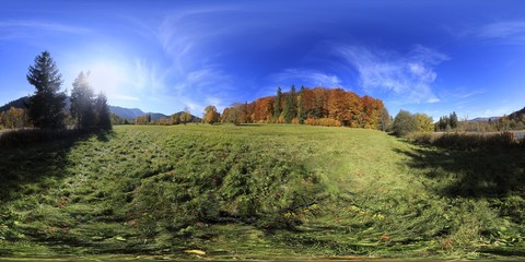 Wall Mural - Autumn 360 Degree Panorama