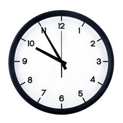 Wall Mural - Analog clock