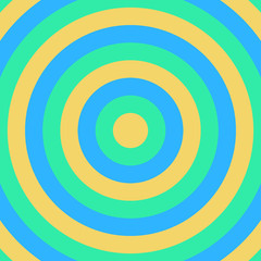 Poster - Soft and warm pastel colored circles, line art shape background, banner design.
