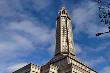 Canvas Print - Eglise Saint Joseph. Le Havre. Normandie. France.