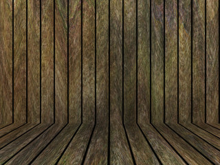 Wood texture background pattern. Dark hardwood planks surface of wooden board floor wall fence. Abstract timber decorative illustration.