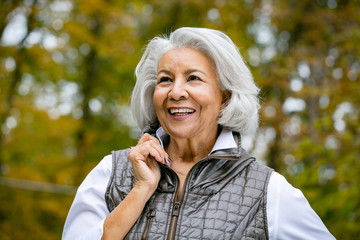 portrait of senior woman