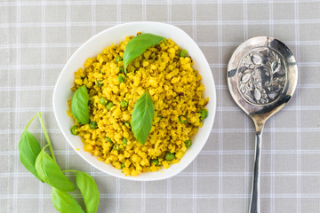 Wall Mural - Turmeric cauliflower fried rice.