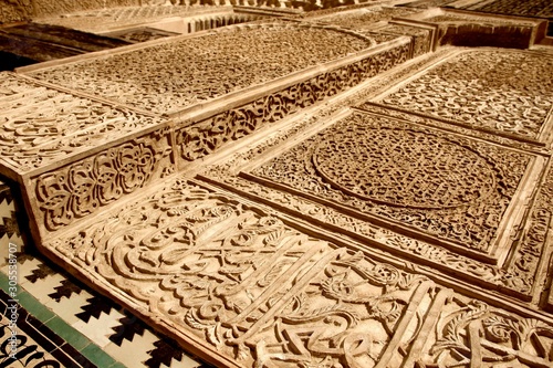 Fotografía A beautiful wall in the city of Fez. Morocco