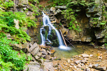 The waterfall in mountain