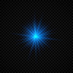 Wall Mural - light effect of lens flares