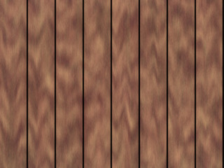 Wood texture background pattern. Dark hardwood planks surface of wooden board floor wall fence. Abstract timber decorative illustration.