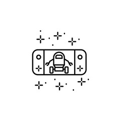 Poster - Remote control, robot icon. Element of Robotic icon.