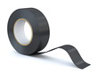 Black insulating tape 3D