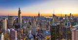 Fototapeta Nowy Jork - New York City Manhattan midtown buildings skyline in 2019