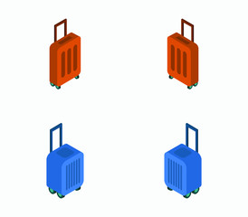 Sticker - travel suitcase icon