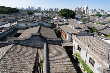 Wall Mural - Ancient residential buildings in Fuzhou