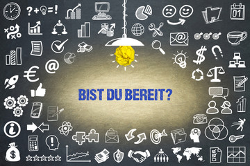 Wall Mural - Bist du bereit?