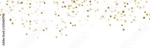 Fotografía seamless confetti stars background for christmas time
