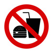 No food or drinks allowed