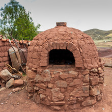 Maragua, Bolivia. 10-18-2019. Old Bread Oven Made With Adobe At Maragua, Bolivia.