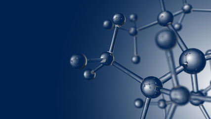 Molecular structure of microcrystalline molecular model