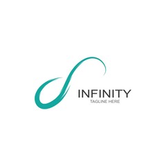 Wall Mural - Infinity Design,Infinity logo Vector icon template