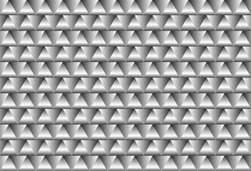 Wall Mural - black and white triangle shadow art wallpaper, abstract gradient background, amazed photo.
