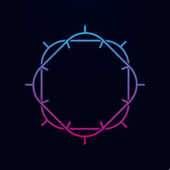 Poster - synagogue nolan icon. simple thin line, outline vector of religion icons for ui and ux, website or m
