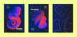 © ingara - Abstract Fluid Concept. Music Flyer. House Dj