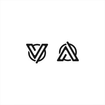 Initial letter A Logo design template for personal and company