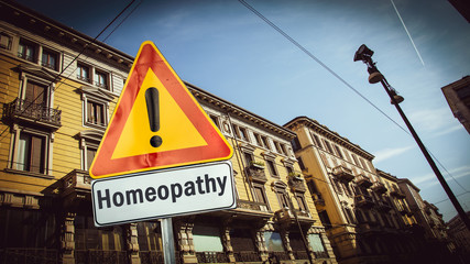 Street Sign to Homeopathy