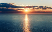  Sunset On The Atlantic Ocean