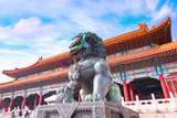 Chinese guardian Lion in Forbidden City, Beijing, China