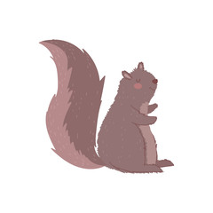 Sticker - cute squirrel animal forest icon