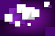 © Julia - Purple geometric abstract background with white squares