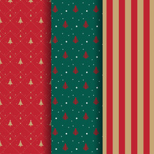 Collection Of Illustration Christmas Theme Patterns